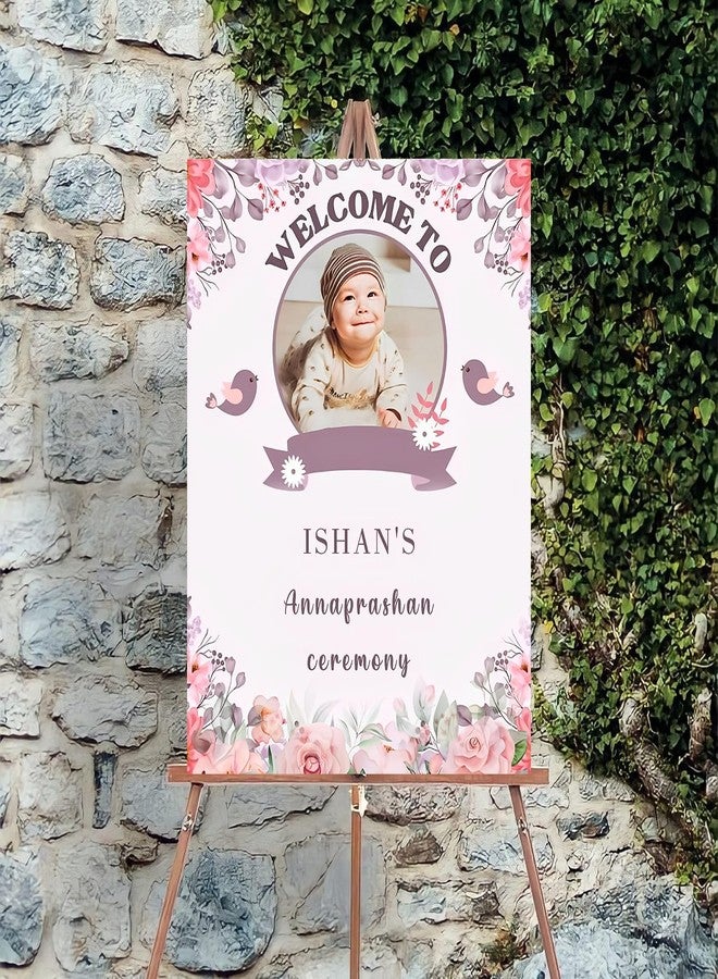 ثيم ماي بارتي موضوع حفلتي: لوحة ترحيبية للأطفال مع أرز أنابراشان، زينة أنابراشان - Image 1